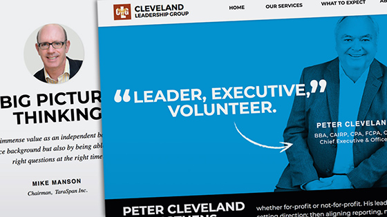 Cleveland Leadership Group Website Design